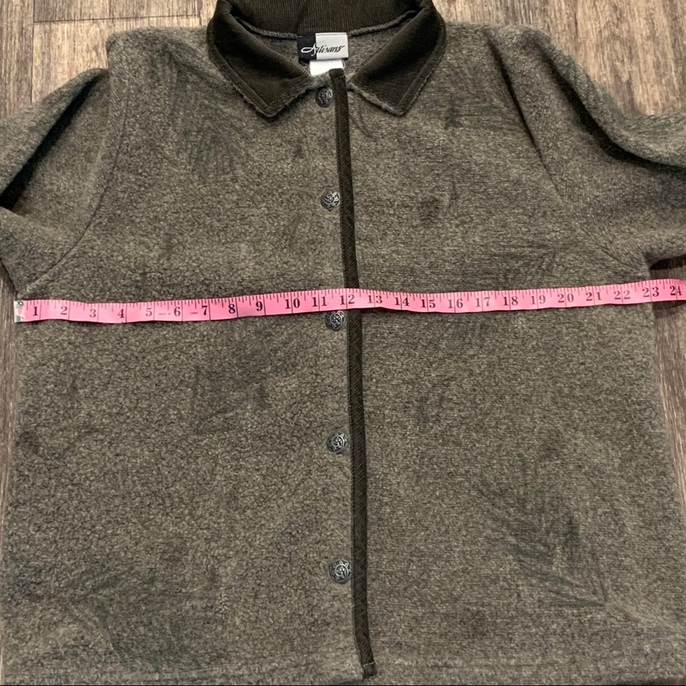 ARTISANS Button Up Sweater - Picture 2 of 9